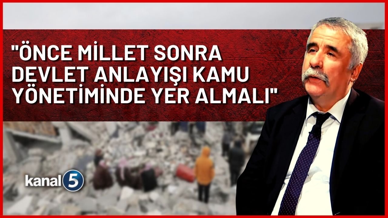 ”Büyük Akdeniz Depremi” | Kamu Yönetimi Uzmanı – Denetçi Ahmet Sandal Ajans Analiz’de