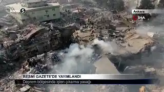 RESMİ GAZETE’DE YAYIMLANDI