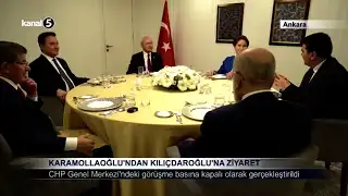 Temel Karamollaoğlu’ndan Kemal Kılıçdaroğlu’na Ziyaret