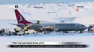 THY 238 Seferini İptal Etti