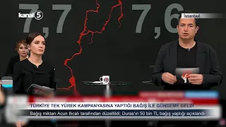 TÜRKİYE TEK YÜREK KAMPANYASINA YAPTIĞI BAĞIŞ İLE GÜNDEME GELDİ