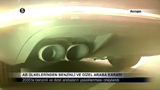 AB Ülkelerinden Benzinli ve Dizel Araba Kararı