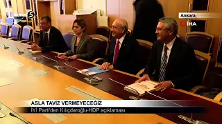 Asla Taviz Vermeyeceğiz