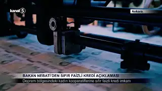 Bakan Nebati’den Sıfır Faizli Kredi Açıklaması