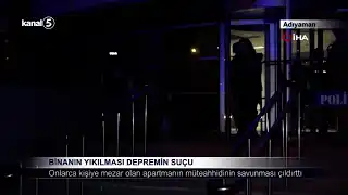 Binanın Yıkılması Depremin Suçu