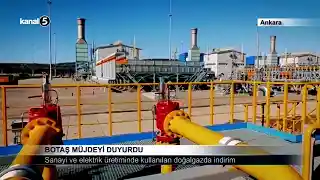 BOTAŞ Müjdeyi Duyurdu