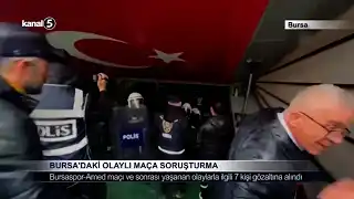 Bursa’daki Olaylı Maça Soruşturma