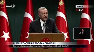 Cumhurbaşkanı Erdoğan Duyurdu