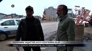 Depremin Yaşattığı Acıyı Gösteren Olay