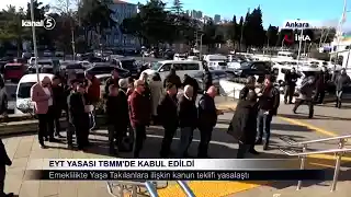 Emeklilikle Yaşa Takılanlar Yasa Teklifi TBMM’de Kabul Edildi