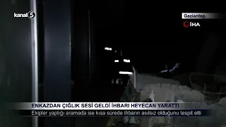Enkazdan Çığlık Sesi Geldi İhbari Heyecan Yarattı