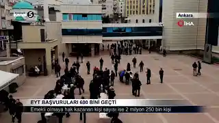 EYT Başvuruları 600 Bini Geçti