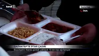 Gaziantep’te İftar Çadırı