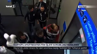 Hatay’da Yıkılan Binanın Sorumlusu Yurt Dışına Kaçarken Yakalandı