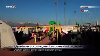İçişleri’nden Çocuk Kaçırma İddialarıyla İlgili Açıklama