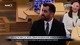 İskoçya’nın İlk Müslüman Başbakanı Hamza Yusuf Oldu