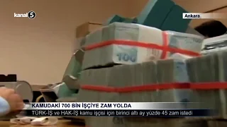 Kamudaki 700 Bin İşçiye Zam Yolda