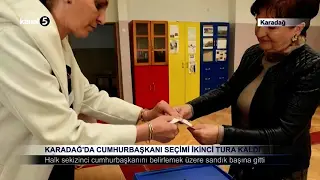 Karadağ’da Cumhurbaşkanı Seçimi İkinci Tura Kaldı