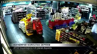 Kayseri’de Korkutan Deprem