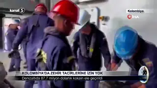 Kolombiya’da Zehir Tacirlerine İzin Yok
