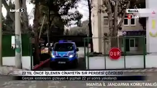 Manisa’da 22 yıl Önce İşlenen Cinayetin Sır Perdesi Çözüldü