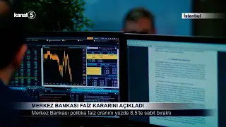 Merkez Bankası Faiz Kararını Açıkladı