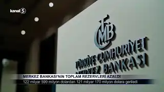 Merkez Bankası’nın Toplam Rezervleri Azaldı