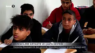 Öğrencilere Kırtasiye ve Çanta Desteği