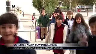 Öğretmen Atama Takvimi Belli Oldu