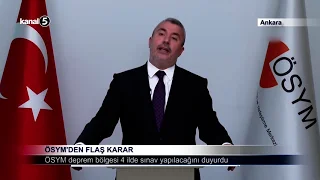 ÖSYM’den Flaş Karar