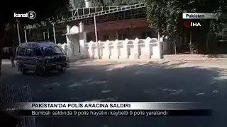 Pakistan’da Polis Aracına Saldırı