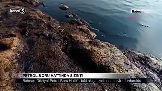 Petrol Boru Hattında Sızıntı