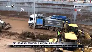 Sel Sonrası Temizlik Çalışmaları Sürüyor