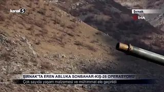 Şırnak’ta Eren Abluka Sonbahar-Kış-26 Operasyonu Başlatıldı