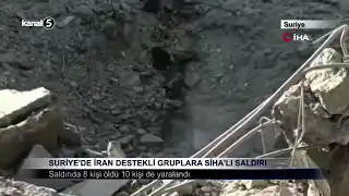 Suriye’de İran Destekli Gruplara SİHA’lı Saldırı