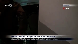 Terör Örgütü DEAŞ’ın Finans Ağı Çökertildi