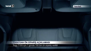 Togg’dan Ön Sipariş Açıklaması