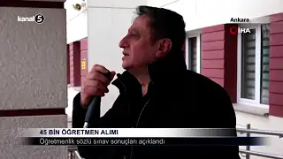 45 Bin Öğretmen Alımı