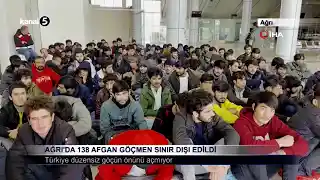 Ağrı’da 138 Afgan Göçmen Sınır Dışı Edildi