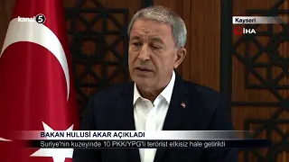 Bakan Hulusi Akar Açıkladı