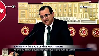 Başka Partinin İç İşlerine Karışamayız