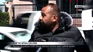 CHP’ye Siyah Çelenk