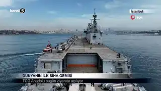 Dünyanın İlk SİHA Gemisi