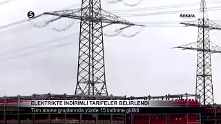 Elektrikte İndirimli Tarifeler Belirlendi