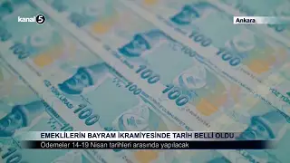 Emeklilerin Bayram İkramiyesinde Tarih Belli Oldu