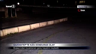 Gaziantep’te Kan Donduran Olay