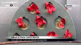 Gram Altında Tarihi Rekor
