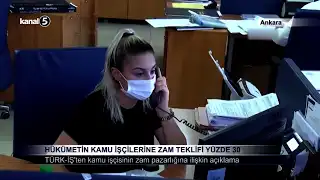 Hükümetin Kamu İşçilerine Zam Teklifi Yüzde 30