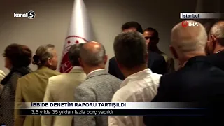İBB’de Denetim Raporu Tartışıldı