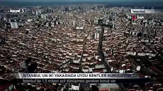 İstanbul’un İki Yakasında Uydu Kentler Kuruluyor